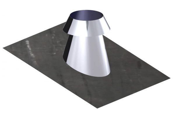 Dinak DW Twin Wall Stainless Steel 5-30 Degree Flashing