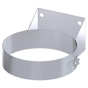 Dinak DW Twin Wall Stainless Steel Flat Wall Support