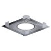 Dinak DW Twin Wall Stainless Steel Ventilated Firestop Plate