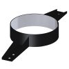 Dinak DWN Twin Wall Stainless Steel Black Double Slab Support - Rafter Support