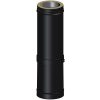 Dinak DWN Twin Wall Stainless Steel Black Long Adjustable Length 530-880mm