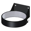 Dinak DWN Twin Wall Stainless Steel Black Wall Support
