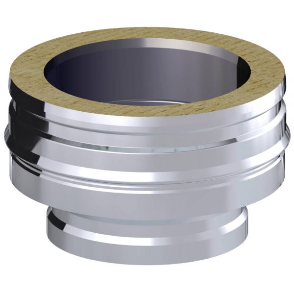 Dinak Vitreous / Single Wall to DW Twin Wall A16 Adaptor